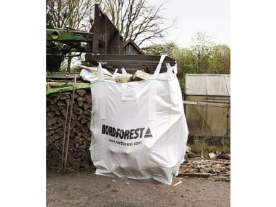 Nordforest Big Bag 87 x 110 x 87 cm universal, für Entsorgung, Holz, Baumaterial, Tragkraft 1.500 kg