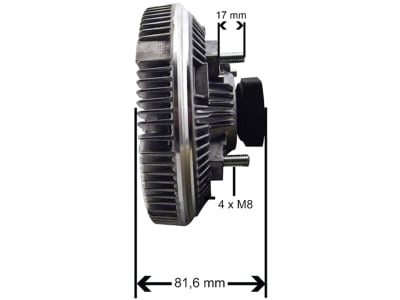 Viskokupplung für Steyr Traktor 9105–9145, 448018N Viskokupplung für Steyr Traktor 9105–9145, 448018N