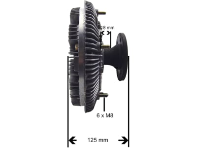 Viskokupplung für John Deere Traktor 9000, 9000 T, 448014N Viskokupplung für John Deere Traktor 9000, 9000 T, 448014N