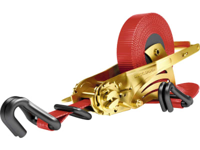 QUICKLOADER® Automatik-Zurrgurt 4,0 m x 35 mm Spitzhaken rot, 37189