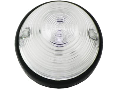Positionsleuchte rund, weiß, Ø außen 76,6 mm Positionsleuchte rund, weiß, Ø außen 76,6 mm
