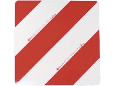 Warnfolie Typ "3 Folie" links/rechts, lose, 423 x 423 mm für Anbaugeräte in Land- und Forstwirtschaft Warnfolie Typ "3 Folie" links/rechts, lose, 423 x 423 mm für Anbaugeräte in Land- und Forstwirtschaft