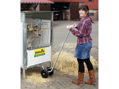 Patura Transporträder mit Deichsel für Kälber-Auto "Mini" und "Maxi", 362030 Patura Transporträder mit Deichsel für Kälber-Auto "Mini" und "Maxi", 362030