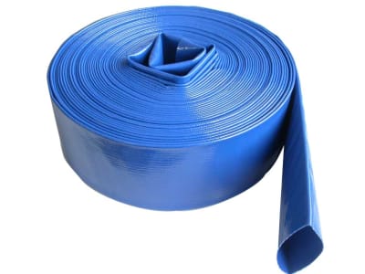  FLAT-HOSE™ Standard Gewebeflach-Schlauch  50 m   hellblau  4 bar