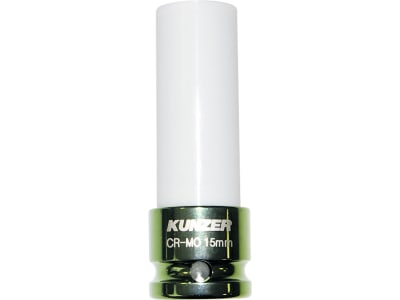 KUNZER Radmuttereinsatz "Impact" 1/2 " 85 mm, Stahl (Chrom-Molybdän 1.4923) KUNZER Radmuttereinsatz "Impact" 1/2 " 85 mm, Stahl (Chrom-Molybdän 1.4923)