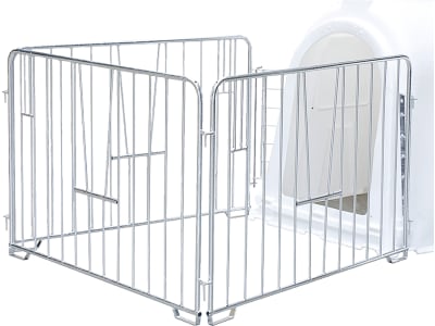 La Buvette® Umzäunung 1,50 x 1,50 m, für Kälberhütte "Logistar", 360127 La Buvette® Umzäunung 1,50 x 1,50 m, für Kälberhütte "Logistar", 360127