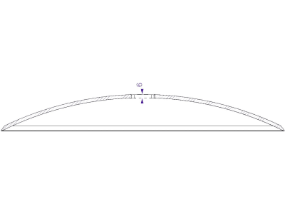 Eggenscheibe 510 x 6 mm, LK , ZB Vierkant, 41 x 41 mm, gewölbt, glatt, für Dal-Bo Scheibenegge