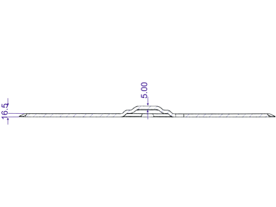 Säscheibe 410 x 5 mm gezahnt, Bohrung rund, Väderstad: Sämaschine Rapid