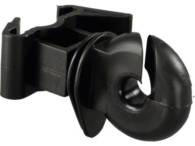 Patura Ringisolator für T-Pfosten, schwarz, 174325