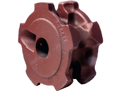 Umlenkrolle 10 x 31 Bohrung 25 mm, offen, für Mengele Umlenkrolle 10 x 31 Bohrung 25 mm, offen, für Mengele