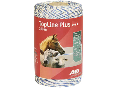 Ako Litze "TopLine plus" weiß; blau 200 m, 4491558