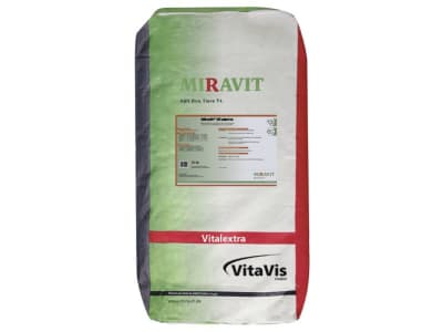 MIRAVIT® VitalExtra für Schweine und Rinder zur ergänzenden Spurenelement- und Vitaminversorgung Mehl 25 kg Sack MIRAVIT® VitalExtra für Schweine und Rinder zur ergänzenden Spurenelement- und Vitaminversorgung Mehl 25 kg Sack