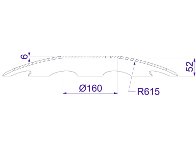 Eggenscheibe 520 x 6 mm, LK 104 mm, gewölbt, gezahnt, für Horsch Scheibenegge Joker, Grubber Terrano