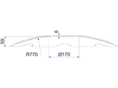 Eggenscheibe 620 x 6 mm, LK 130 mm, gewölbt, gezahnt, Bohrungen 4-kant für Lemken Kurzscheibenegge Rubin