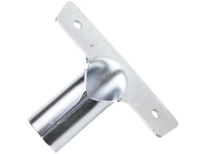 KERBL Stielhalter Ø 24 mm für Besen, mit Schraubenlöchern, Metall, verzinkt, 2947