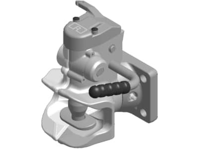 Rockinger Zugmaul "RO855B", automatisch mit Fernbedienung und Flansch, Ø Bolzen 30,6 mm, für Traktor