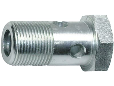 Hohlschraube "HSM" metrisch, Hochdruck, Stahl, verzinkt Hohlschraube "HSM" metrisch, Hochdruck, Stahl, verzinkt