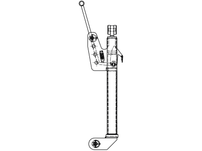 Schneider Schlepperdreieck Kat. 1 Handgriff einteilig