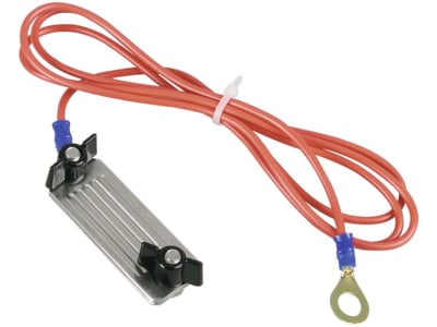 Patura Zaunanschlusskabel für Verbindung Weidezaungerät/Zaun, 8 mm-Öse und Klemme Breitband bis 40 mm, rot, 170501 Patura Zaunanschlusskabel für Verbindung Weidezaungerät/Zaun, 8 mm-Öse und Klemme Breitband bis 40 mm, rot, 170501