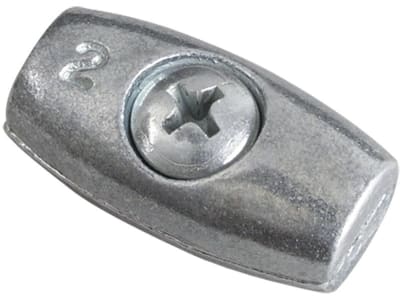 Patura Litzenverbinder Metall verzinkt, für Litzen bis 2,5 mm, 5 St., 160505