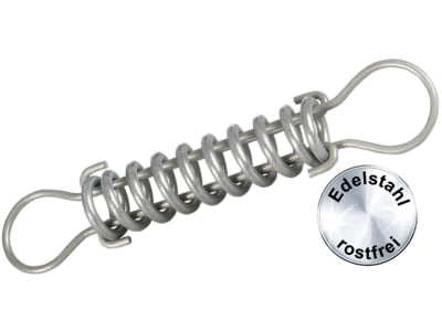 Patura Spannfeder rostfreier Stahl, für Stahldraht bis 1,6 mm, 162600 Patura Spannfeder rostfreier Stahl, für Stahldraht bis 1,6 mm, 162600