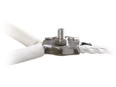 Patura Seilverbinder Edelstahl mit Flügelmutter für Weidezaunseile bis 6 mm, 5 St., 160405 Patura Seilverbinder Edelstahl mit Flügelmutter für Weidezaunseile bis 6 mm, 5 St., 160405