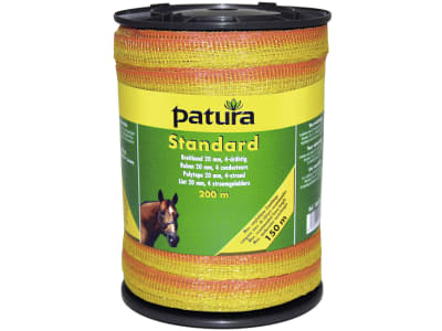 Patura Breitband "Standard" gelb; orange 20 mm/200 m, 186000 Patura Breitband "Standard" gelb; orange 20 mm/200 m, 186000