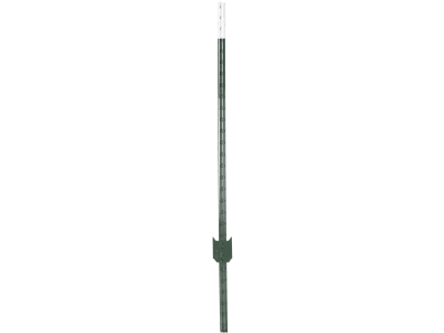Patura Zaunpfahl "T-Pfosten" Stahl grün, T-Profil, mit massiver Fußplatte 1 St. Patura Zaunpfahl "T-Pfosten" Stahl grün, T-Profil, mit massiver Fußplatte 1 St.