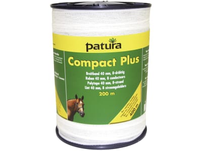Patura Breitband "Compact Plus" weiß 40 mm/200 m, 188600 Patura Breitband "Compact Plus" weiß 40 mm/200 m, 188600