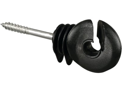 Patura Ringisolator mit Holzgewinde und durchgehender Stütze Patura Ringisolator mit Holzgewinde und durchgehender Stütze