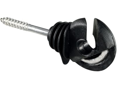 Patura Ringisolator mit Holzgewinde und durchgehender Stütze Patura Ringisolator mit Holzgewinde und durchgehender Stütze