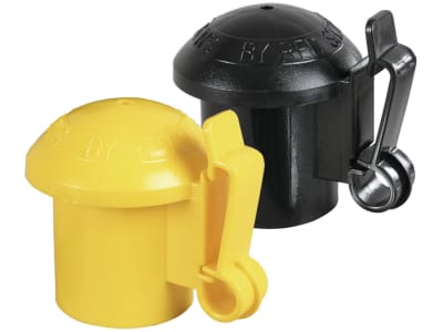 Patura Kopfisolator für T-Pfosten, Breitbänder bis 40 mm, Seile und Litzen 10 St. Patura Kopfisolator für T-Pfosten, Breitbänder bis 40 mm, Seile und Litzen 10 St.