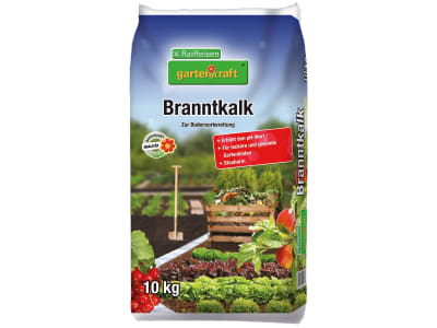gartenkraft® Branntkalk gekörnt 10 kg Sack gartenkraft® Branntkalk gekörnt 10 kg Sack