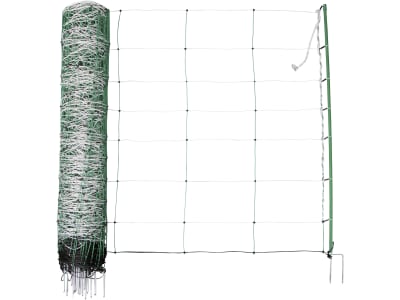 Ako Schafzaun "Titan Net" grün; weiß, mit Doppelspitze, stromführend Ako Schafzaun "Titan Net" grün; weiß, mit Doppelspitze, stromführend