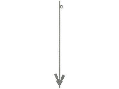 Glienke Schlaganker gerippt Länge 750 mm Glienke Schlaganker gerippt Länge 750 mm