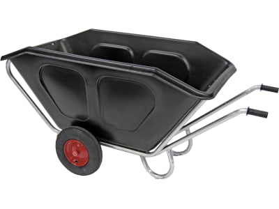 Growi® Schubkarre "Compactkarre" Mulde 500 l, PE (Polyethylen) kippbar, 15740 Growi® Schubkarre "Compactkarre" Mulde 500 l, PE (Polyethylen) kippbar, 15740
