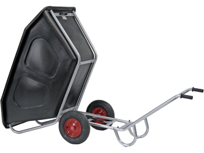 Growi® Schubkarre "Compactkarre" Mulde 500 l, PE (Polyethylen) kippbar, 15740 Growi® Schubkarre "Compactkarre" Mulde 500 l, PE (Polyethylen) kippbar, 15740
