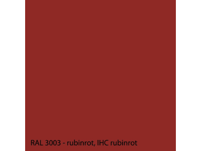 Mipa Kunstharzlack "Mipalin", IHC rubinrot RAL 3003, 1.000 ml