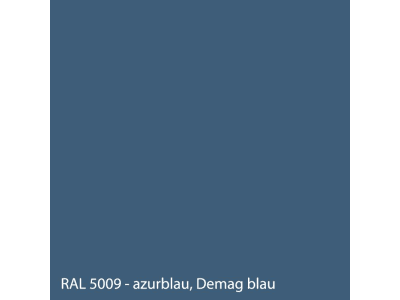 Mipa Kunstharzlack "Mipalin", Demag blau RAL 5009, 1.000 ml