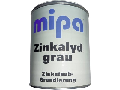 Mipa Rostschutzfarbe "Zynkalid", grau, 750 ml, 12705 Mipa Rostschutzfarbe "Zynkalid", grau, 750 ml, 12705