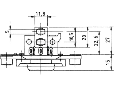 Generatorregler "Bosch EL 14,1 V, 4C, Ø 28 mm" 14,0 – 14,4 V, Ø 28 mm, Regelung negativ, 082 966 021 Generatorregler "Bosch EL 14,1 V, 4C, Ø 28 mm" 14,0 – 14,4 V, Ø 28 mm, Regelung negativ, 082 966 021