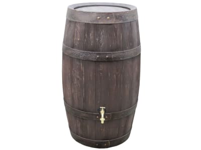 ARVES Regenspeicher "Barrique" 250 l dunkelbraun Regentonne, Wassertonne ARVES Regenspeicher "Barrique" 250 l dunkelbraun Regentonne, Wassertonne
