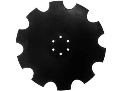 Eggenscheibe 510 x 5 mm, LK 100 mm, gewölbt, gezahnt, für Eggenscheibe 510 x 5 mm, LK 100 mm, gewölbt, gezahnt, für