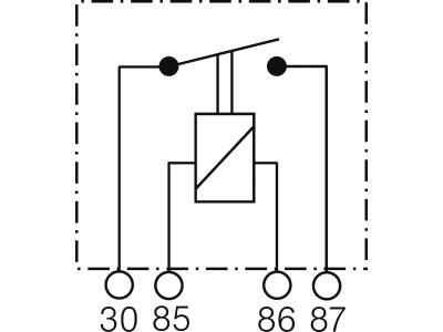 Herth + Buss Relais 12 V 200 A, 4-polig, Schließer, mit Haltelasche, 75 613 100