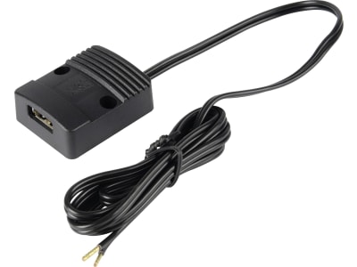 Herth + Buss USB-Steckdose 34 x 15,25 x 42 mm mit USB-Ladebuchse 5 V/3 A, Aufbau, mit Überspannungsschutz, 51 306 863