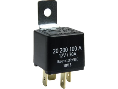 Herth + Buss Relais 12 V 30 A, 4-polig, Schließer, mit Haltelasche, 75 613 121 Herth + Buss Relais 12 V 30 A, 4-polig, Schließer, mit Haltelasche, 75 613 121