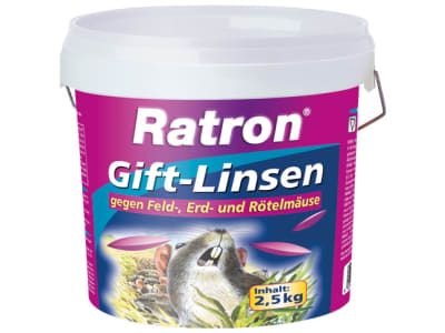 frunol delica® Ratron Gift-Linsen 2,5 kg Eimer 