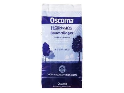 Oscorna® Hornamon-Baumdünger NPK 6+4+5 Baumdünger für Obst- und Ziergehölze 25 kg Sack