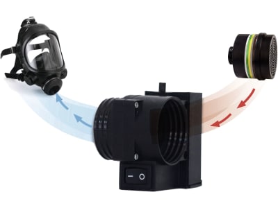 Ekastu Atemhilfe "Airmatic" für Halb- und Vollmasken mit Rundgewindeanschluss DIN EN 148-1 Ekastu Atemhilfe "Airmatic" für Halb- und Vollmasken mit Rundgewindeanschluss DIN EN 148-1