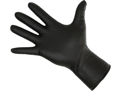 KERBL Einmalhandschuh "Nitrile Long Black" 50 St.